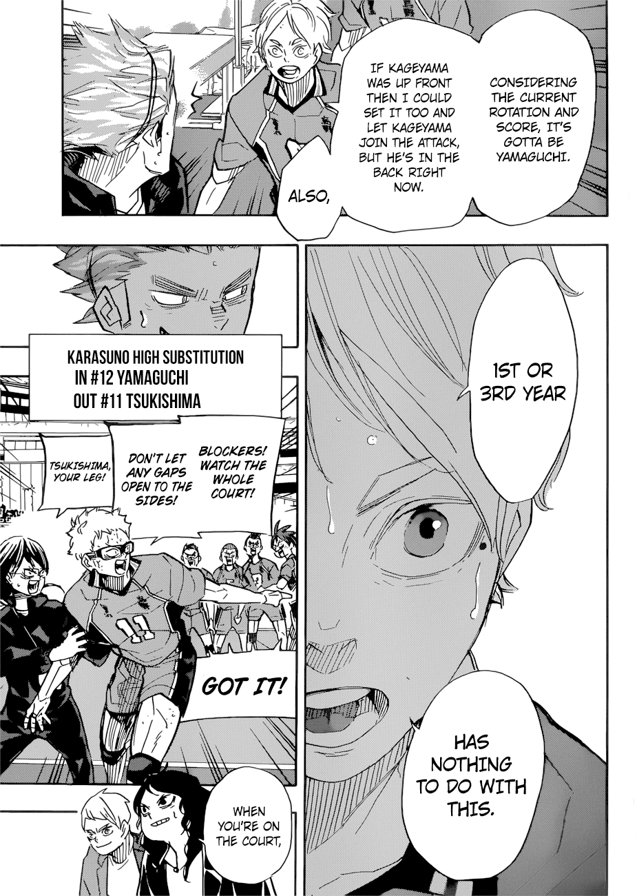 Haikyuu!!, Chapter 367 image 08